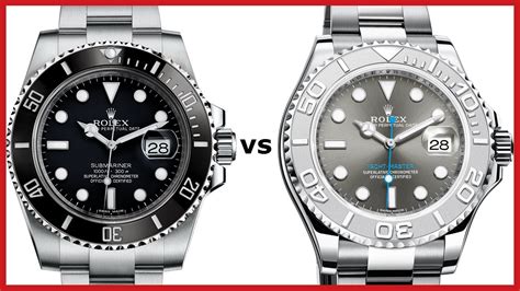 yachtmaster 40 vs sub.